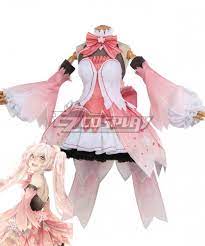 Vocaloid Hatsune Miku Sakura Miku Pink Dress Cosplay Costume Miku Cosplay Miku Sakura Hatsune Miku Sakura