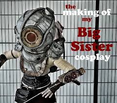 Bioshock Big Daddy Costume Diy Sew Scoundrel Making Of My Big Sister Cosplay Bioshock 2 Part 2 Bioshock Cosplay Sister Costumes Sister Halloween Costumes