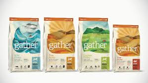 Gather Pet Food A Certified Organic And Sustainable Food For Pets Pet Food Packaging Organic Pet Food Food Packaging Design