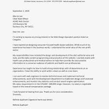 Cover Letter Example With Salary Requirements
