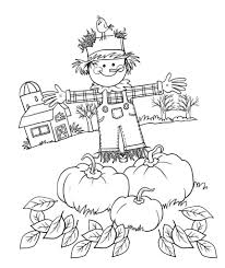 It develops fine motor skills, thinking, and fantasy. Worksheet Free Printable Fall Coloring Pages For Kids Best Scarecrow 859 1024 45forthe45th