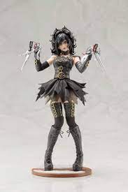 Edward Scissorhands Bishoujo Statue Kotobukiya Tokyo Otaku Mode The bishoujo statue is a series of statues based off of shunya yamashita's illustrations of various movie, game, and comic characters in the japanese bishoujo (young beautiful girls) style. edward scissorhands bishoujo statue