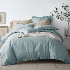 Spend $200 get $50 in rewards! Linen Cotton Blend Duvet Cover Set