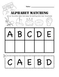 Pdf is a hugely popular format for documents simply because it is independent of the hardware or application used to create that file. Abc Beginning Sound Pictures To Letters Match Id Cut And Paste Worksheets
