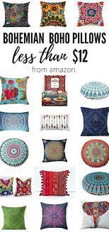 19 Colorful Bohemian Throw Pillows That Will Make You Say Wow Bohemian Throw Pillows Chic Pillows Boho Room