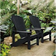 Sandiford Plastic Adirondack Chair Rustic Outdoor Furniture Plastic Adirondack Chairs Outdoor