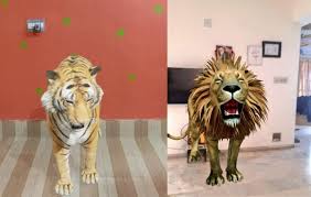 The ar animals that you can view on google search right now are tiger, alligator, angler fish. Google 3d Animals Ar Tiger Dogs View In 3d Indian Memoir