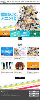 アニメ アイドルマスター sidem 公式サイト アニメ アイドル アニメ サイト デザイン