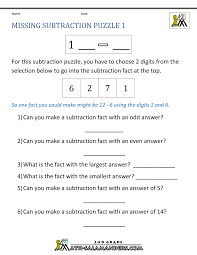 Math maniacs, these challenging puzzles are for you! Free Math Puzzles Addition And Subtraction