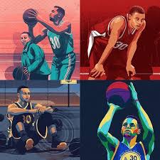 (wip) stephen curry portrait , sculpted in zbrush. Warriors News Photos On Instagram Stephen Wardell Curry Son Of Dell Curry Legacy Nba Artwork Nba Art Warriors Basketball