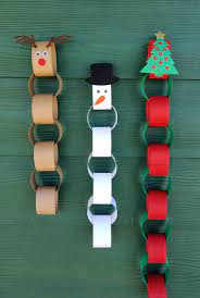 Christmas Countdown Craft Kit Paper Chain Advent Calendar Etsy In 2021 Christmas Countdown Crafts Christmas Crafts For Kids Christmas Crafts Kids Ornaments