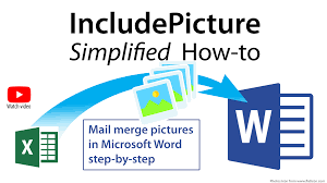 Click on the image that you want to resize. Includepicture Simplified Mail Merge Pictures In Word For Microsoft Word 365 Ms Word 2016 Word 2013 Office 365 Excel