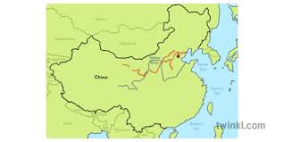 You can make as well a request for a new map. Great Wall Of China Map Illustration Twinkl