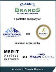 Maybe you would like to learn more about one of these? Intrepid Advises Classic Brands On Its Sale To Merit Capital Partners And Aiglon Capital Management Intrepid Investment Bankers