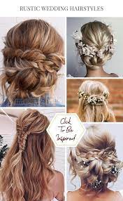 30 Pretty Cool Rustic Wedding Hairstyles Rustic Wedding Hairstyles Short Wedding Hair Country Wedding Hairstyles