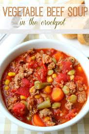 Crock Pot Vegetable Beef Soup Crockpot Vegetable Beef Soup Vegetable Soup Crock Pot Beef Soup Recipes