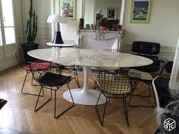 Tables Tulip Marbre Ovales Saarinen Edition Knoll Ameublement Paris Leboncoin Fr Table Salle A Manger Salle A Manger Vintage Deco Salle A Manger