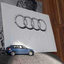 After A Long Time I Started Drawing Again Last Week I Ve Worked On My First Attempt At Drawing The Audi Logo What Do You Think Audi Audia3 Audilo