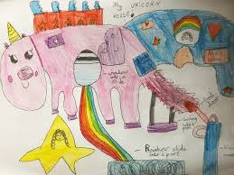 After reviewing vertical and horizontal lines, students drew a plaid tablecloth (or placemat) using 2 chosen colored markers. Photos Of Kids Dream Houses Modeled After Their Drawings