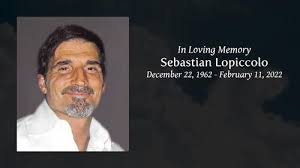 Sebastian Lopiccolo Obituary