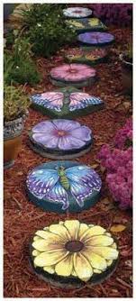 Gallery Of Painted Rocks Garden Art Garden Projects Yard Art