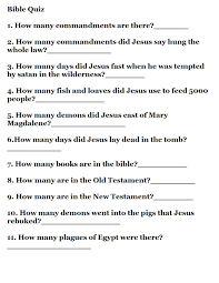 Free, printable beginner lessons for piano. Printable Bible Quiz Quiz Questions And Answers