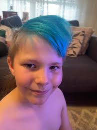 My son is loving the colours 💜