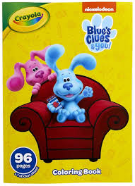 10.6 x 7.8 x 0.4 inches. Crayola Blues Clues Coloring Book Kids With Miami Mall Gift Stickers For