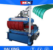 Maquina curvadora de techos de chapa de aluminio