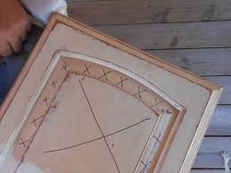 Diy Changing Solid Cabinet Doors To Glass Inserts Front Porch Cozy