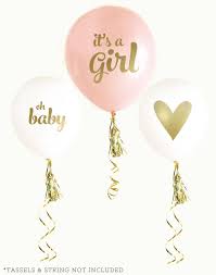 Baby Shower Balloons Oh Baby Balloons It S A Girl Balloons Baby Announcement Baby Shower Balloons Baby Shower Party Balloons Baby Shower Balloon Decorations