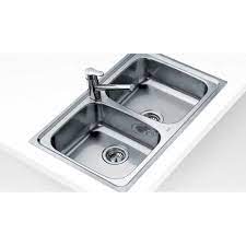 Sleek aesthetics and plenty of prep space grace the franke primo granite kitchen sink, as well as the durability every kitchen needs. Teka Universo 79 2c Rectangular Double Bowl Silver Techinn