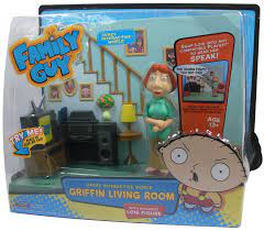 Amazon.com: Family Guy - Griffin Living Room Playset : Toys & Games