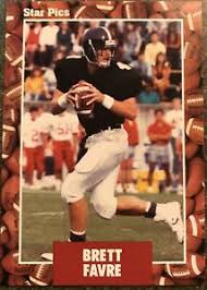 2016 donruss nfl football exclusive factory sealed retail box with rookie memorabilia card plus rc & insert in every pack! 1991 Star Pics Brett Favre Rookie Card Mint Ebay