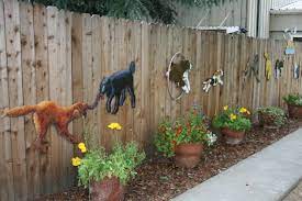 Cute Fence Decor Fence Art Fence Decor Garden Art