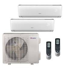 Check spelling or type a new query. Gree Multi 21 Zone 18 000 Btu 1 5 Ton Ductless Mini Split Air Conditioner With Heat Inverter Remote 208 230 Volt 60hz Multi18hp201 The Home Depot Ductless Mini Split Ductless Air Conditioner