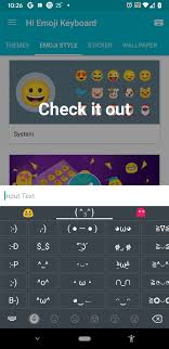 Try the latest version of emoji keyboard for android. Hi Emoji Keyboard 2 0 7 Download For Android Apk Free