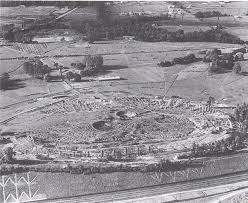 The stadium's first turf was cut by king george v, and it was first opened to the public on 28 april 1923.first known as the british empire exhibition stadium or simply empire stadium, it was built by sir robert mcalpine for the british empire exhibition of 1924 (extended to 1925). The Old Wembley Stadium Demolished To Make Room For The New Wembley Stadium Abandoned Spaces