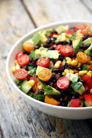 Black Bean Corn Tomato Salad Calories The Easiest And Most Satisfying Salad You Ll Ever Make Recipe Food Recipes Summer Salads Healthy Eating
