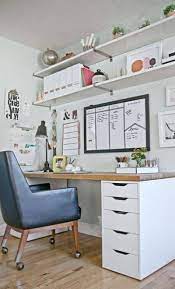Shared Home Office Ideas How To Work From Home Together Domino Home Office Decor Shared Home Office Ideas Home Office Storage