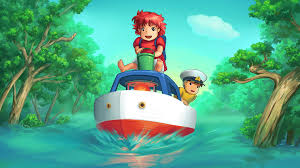 Ponyo is a 2008 japanese animated fantasy film written and directed by hayao miyazaki, animated by studio ghibli for the nippon television network, dentsu, hakuhodo dy media partners, buena vista home entertainment, mitsubishi, and distributed by toho. Ponyo Wallpapers Top Free Ponyo Backgrounds Wallpaperaccess