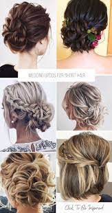 I'm here with different super easy updos for short hair wedding that you can do yourself easily for any. Pin On Wedding Hairstyles Updos