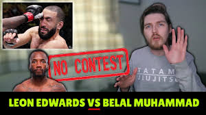 Belal muhammad earlier tonight (sat., mar. Leon Edwards Vs Belal Muhammad Ends In Eye Poke What S Next Youtube
