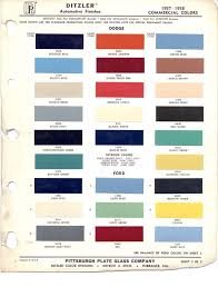 Paint Chips 1958 Dodge Truck Pg 4 Also Chrysler Nane