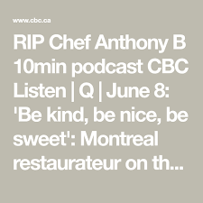 Live Radio Cbc Listen Listening Podcasts Anthony B