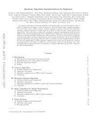We did not find results for: Pdf Quantum Algorithm Implementations For Beginners