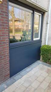 Vervangen Garagedeur Voor Kunststofkozijn Met Keralit Garagedeur Garage Verbouwen Garage Kantoor