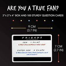 Mar 06, 2016 · the 100 quiz super hard! Buy Paladone Friends Tv Show Table Top Trivia Quiz Cards With 200 Questions Easy Hard Questions Amz7269fr Online In Italy B089lp8g76