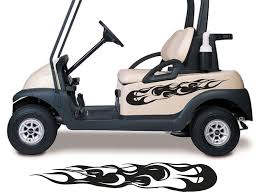Golf Cart Decals Accessories Side By Side Racing Stickers Graphics Gc517 Golf Carts Racing Stickers Golf Cart Accessories