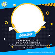 Twibbon overlays a small icon at a corner of supporter's profile image. Ppdb Smkm8 2021 2022 Support Campaign Twibbon